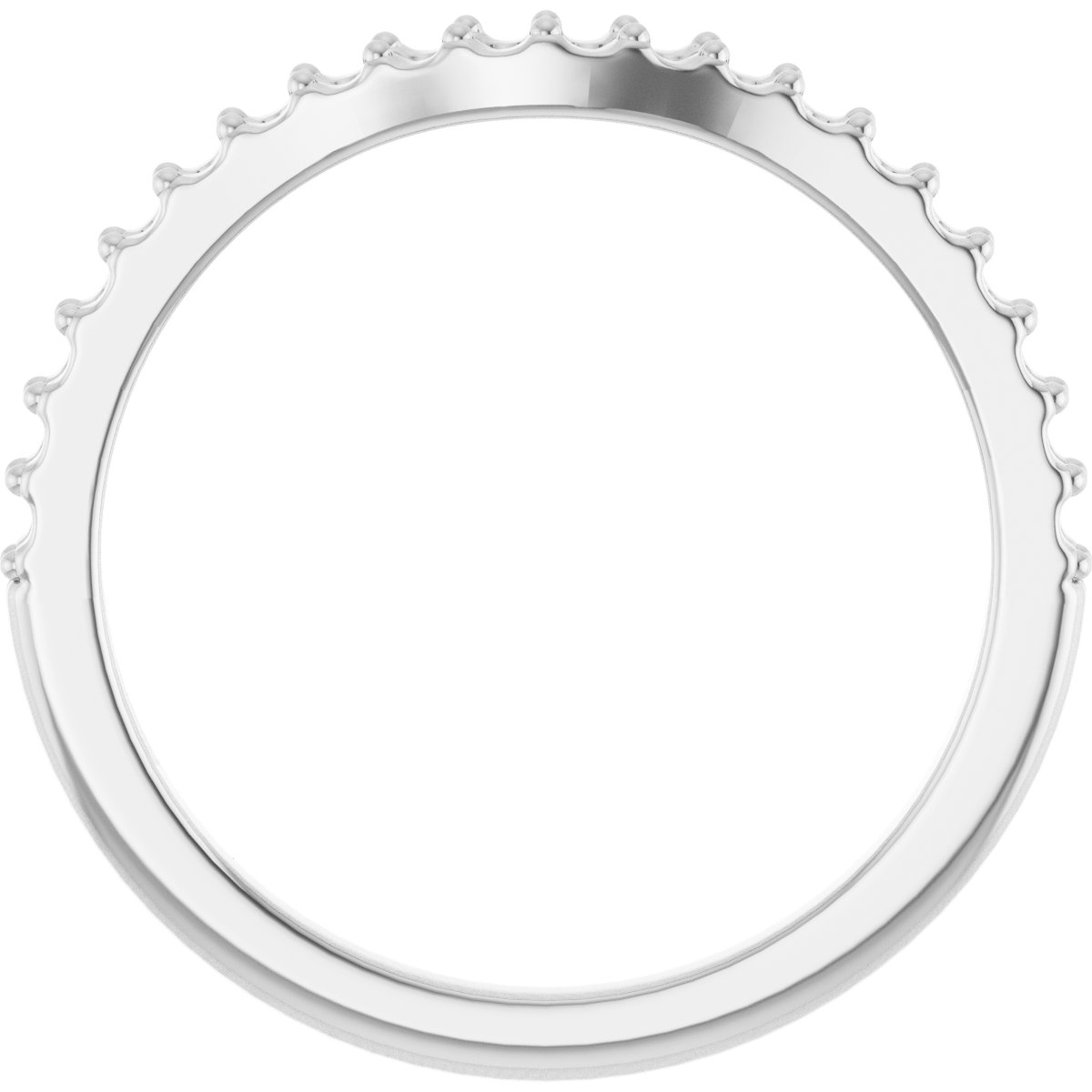 Band Mounting for 5.5 mm Round Ring view 2