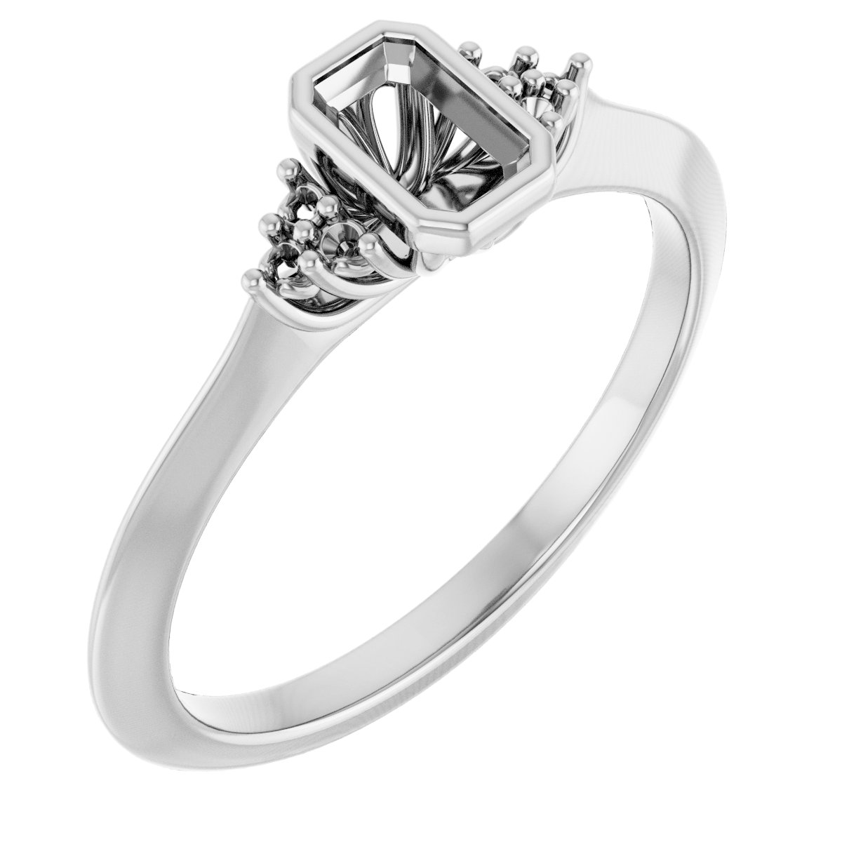 14k White Gold