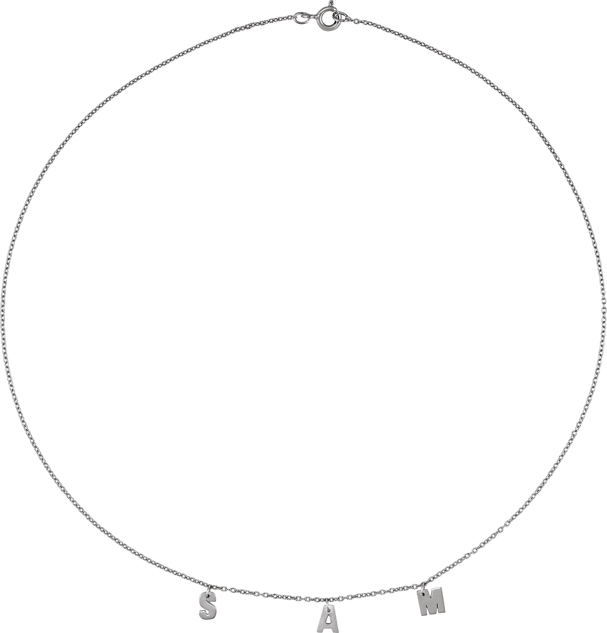 Initial Necklace