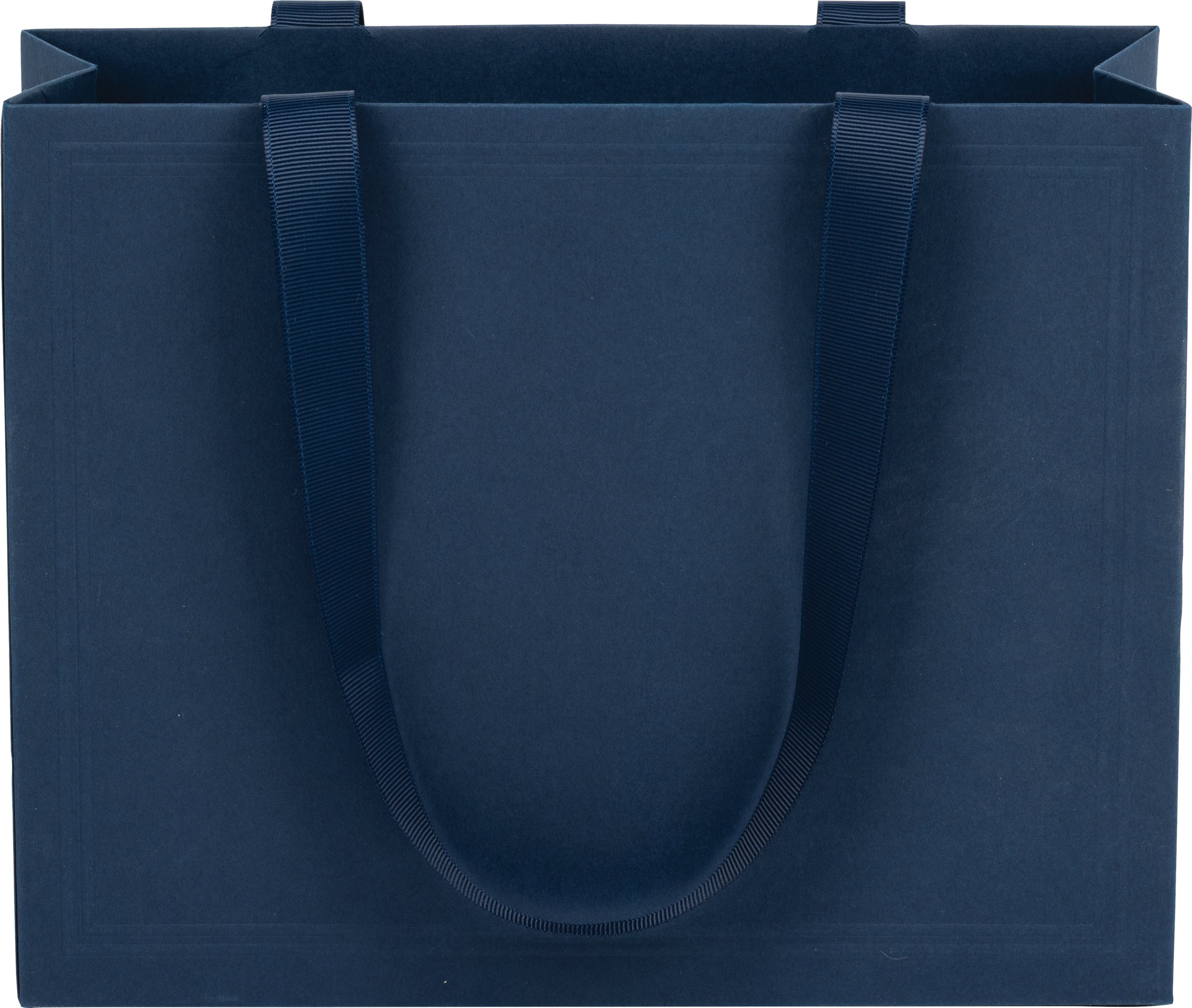 Ribbon Handle Collection Embossed Matte Paper Gift Bags