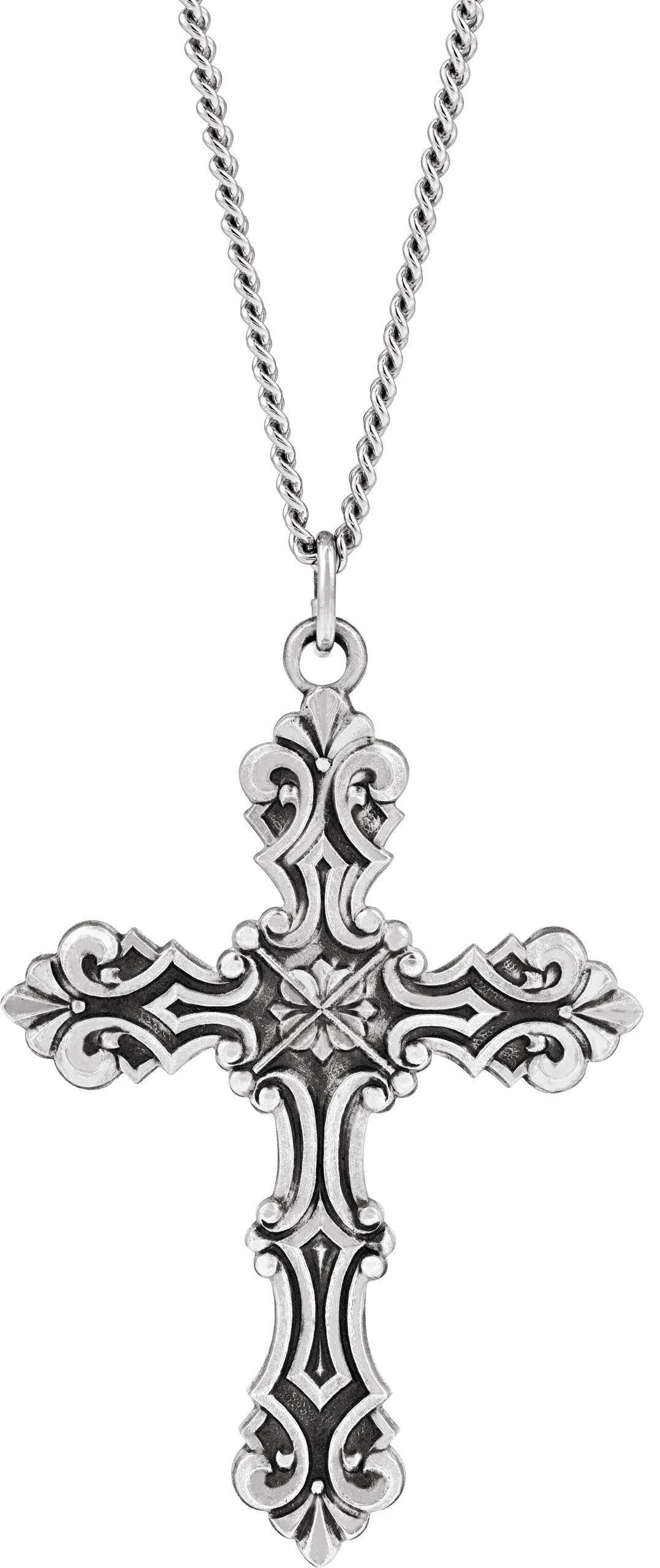 Fancy Cross Necklace