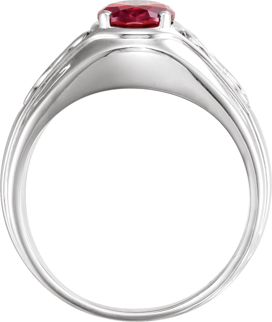 Alternative view of Infinity Solitaire Ring