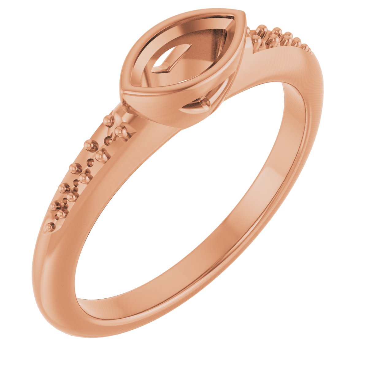 Bezel-Set Solitaire Engagement Ring