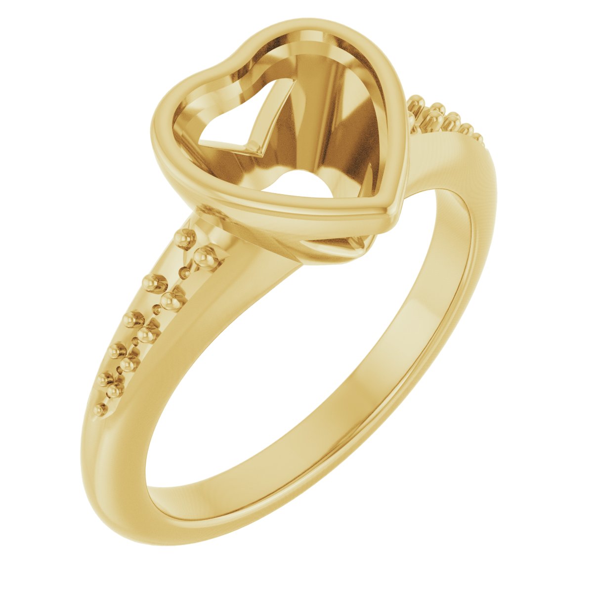 Bezel-Set Solitaire Engagement Ring