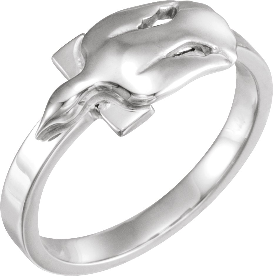 Dove & Cross Ring view 5