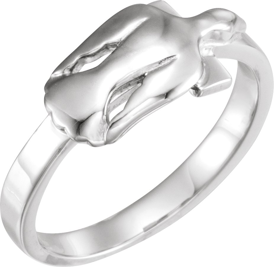Dove & Cross Ring view 2