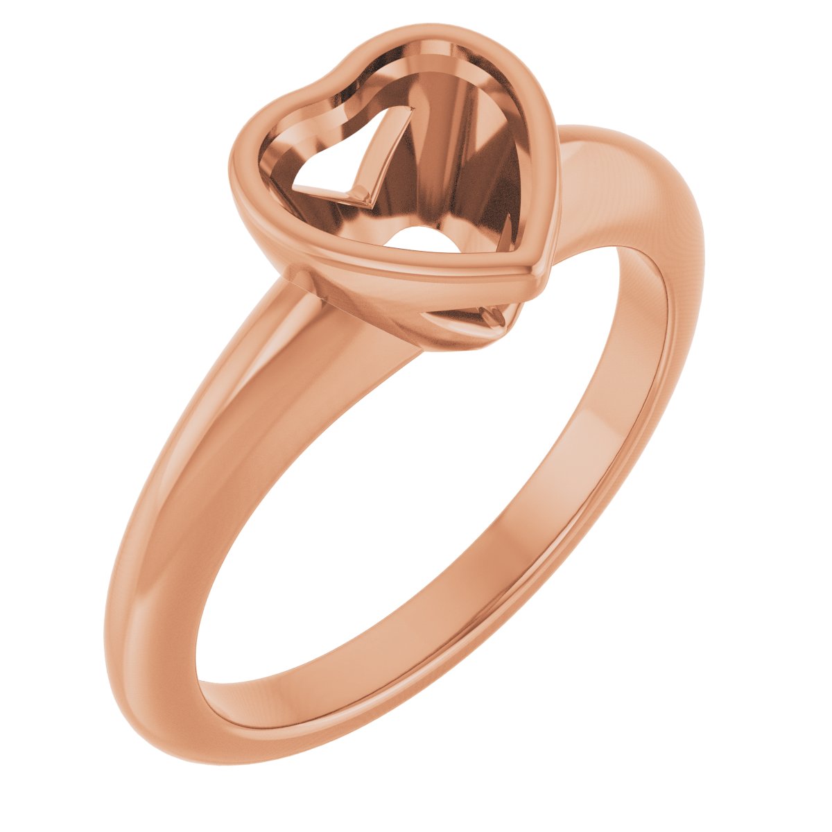 Bezel-Set Solitaire Engagement Ring