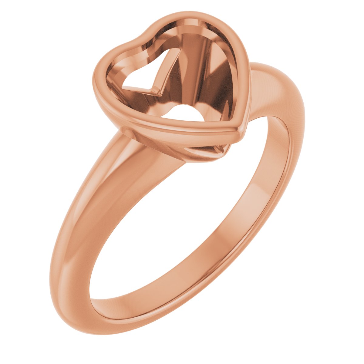 Bezel-Set Solitaire Engagement Ring