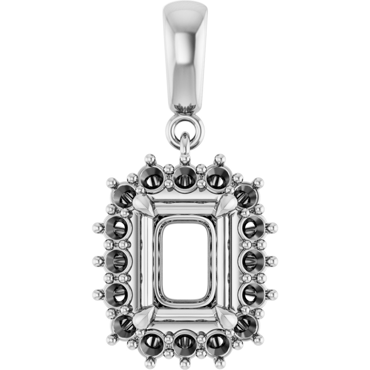 Halo-Style Pendant
