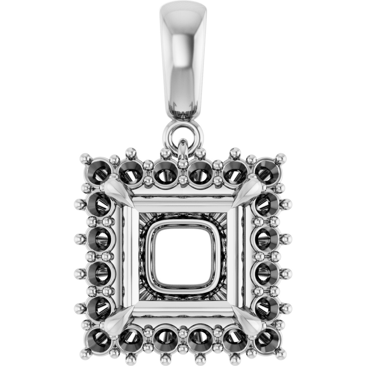 Halo-Style Pendant