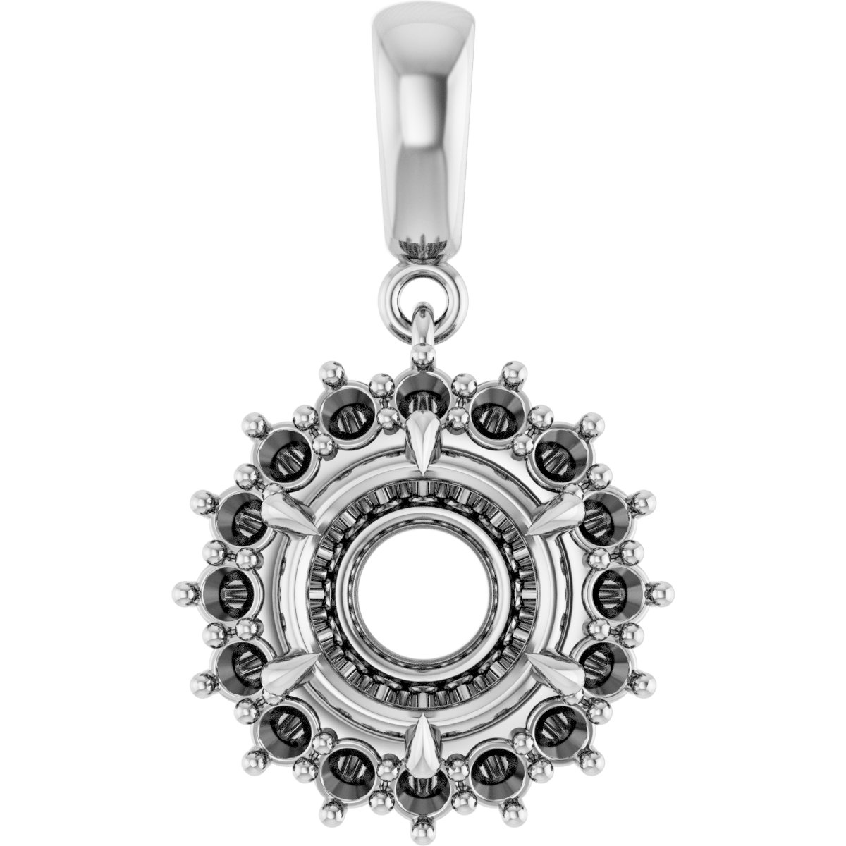 Halo-Style Pendant