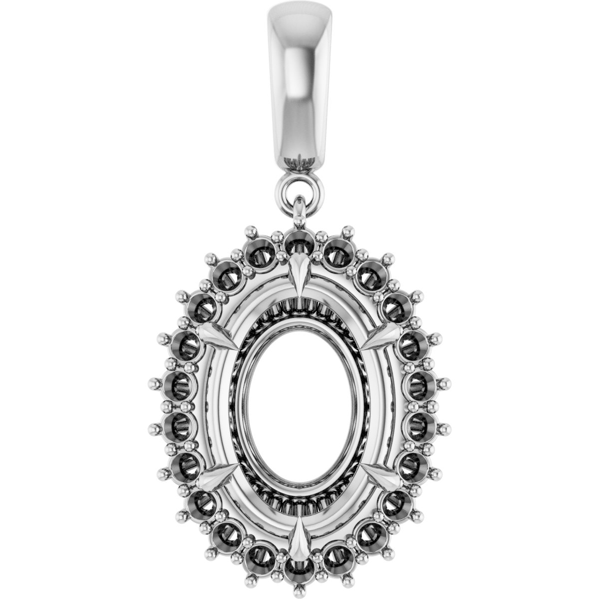 Halo-Style Pendant