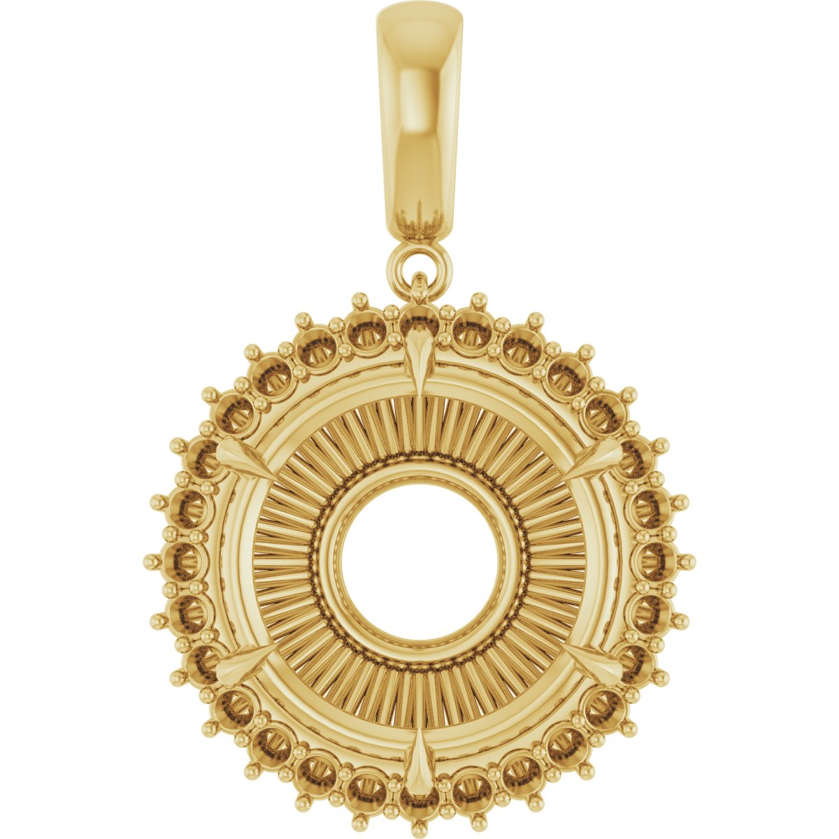 Halo-Style Pendant