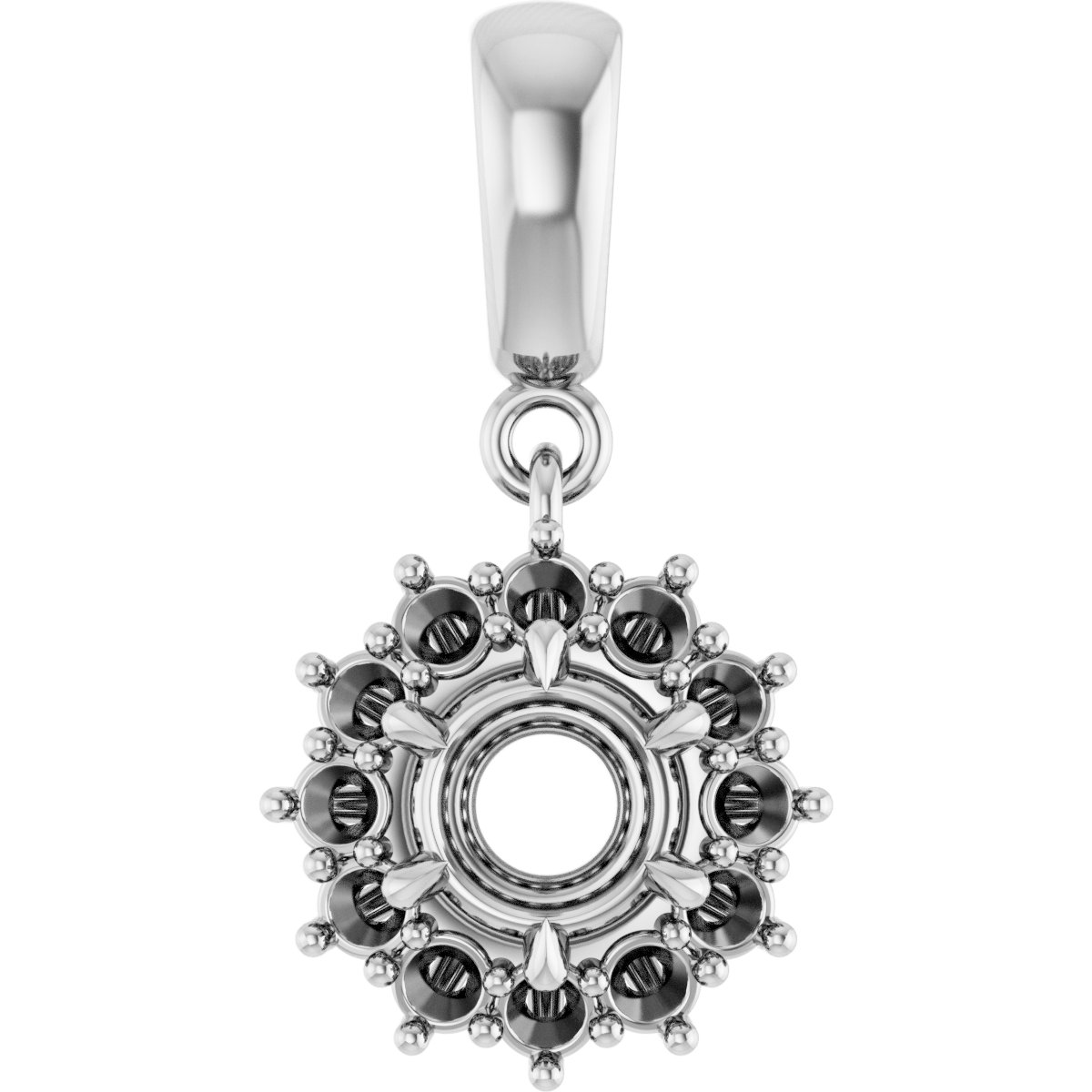 Halo-Style Pendant