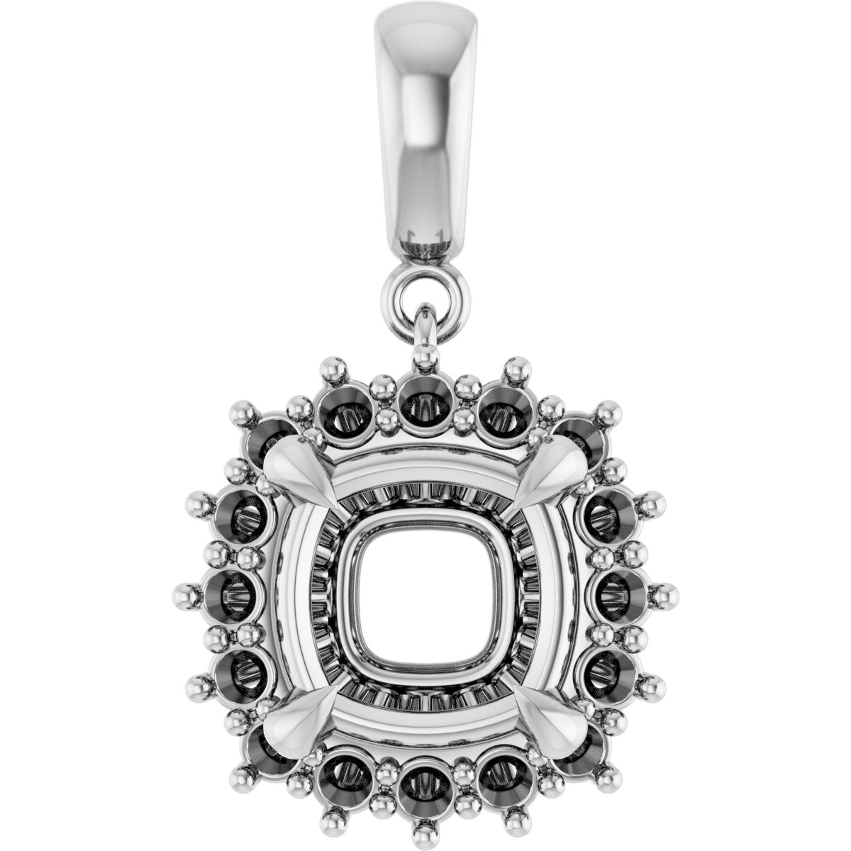 Halo-Style Pendant