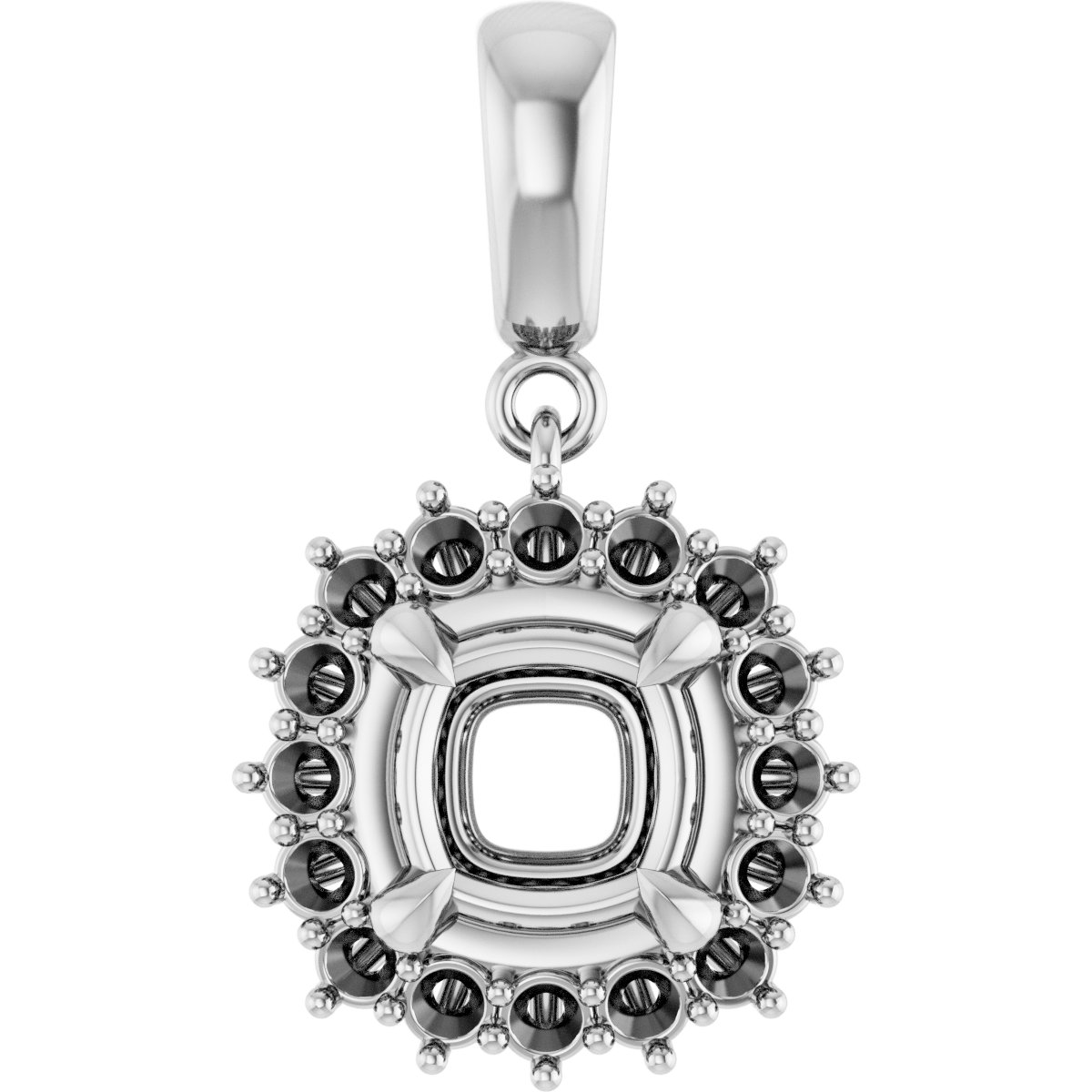 Halo-Style Pendant