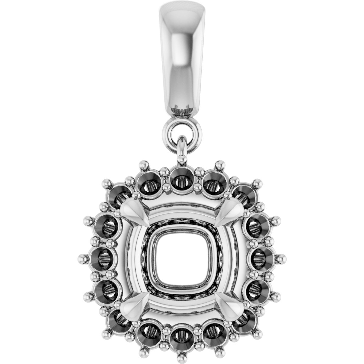Halo-Style Pendant