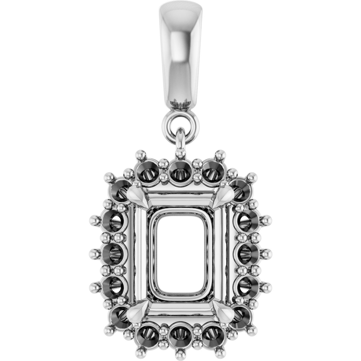 Halo-Style Pendant