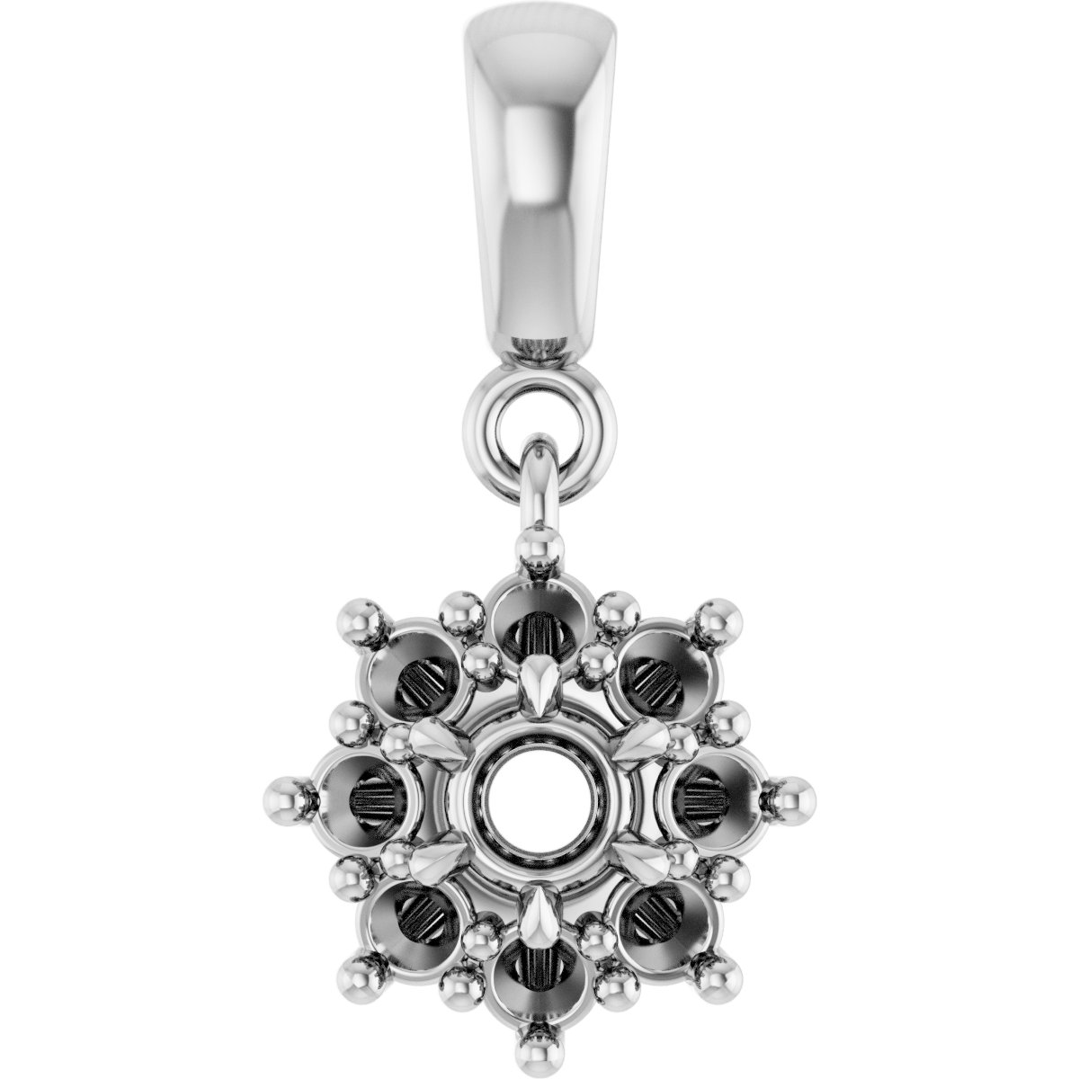 Halo-Style Pendant