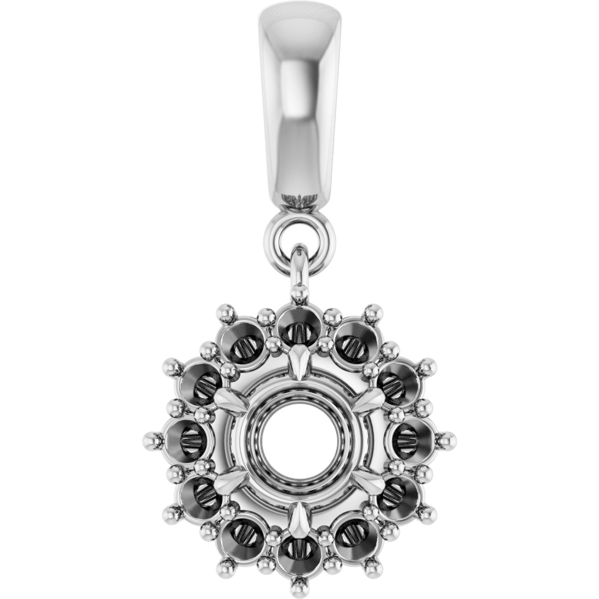 Halo-Style Pendant