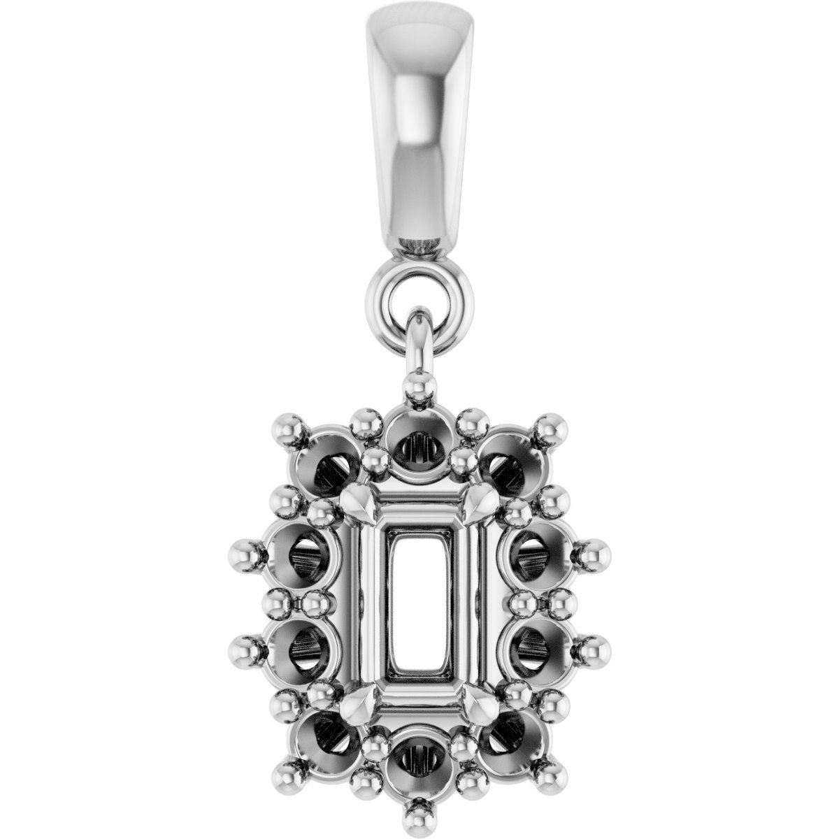 Halo-Style Pendant