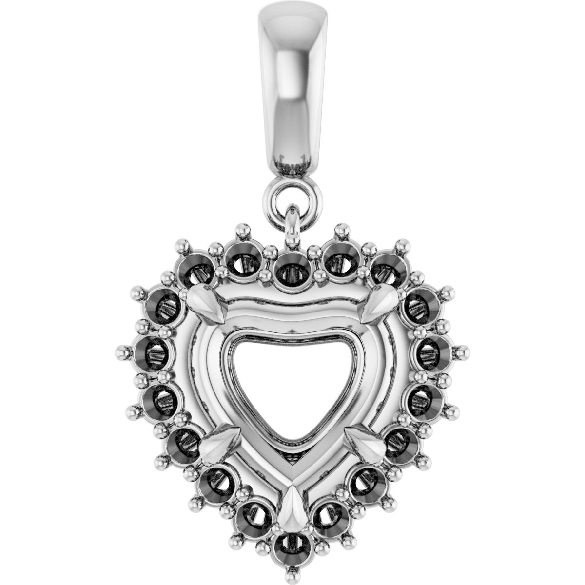 Halo-Style Pendant