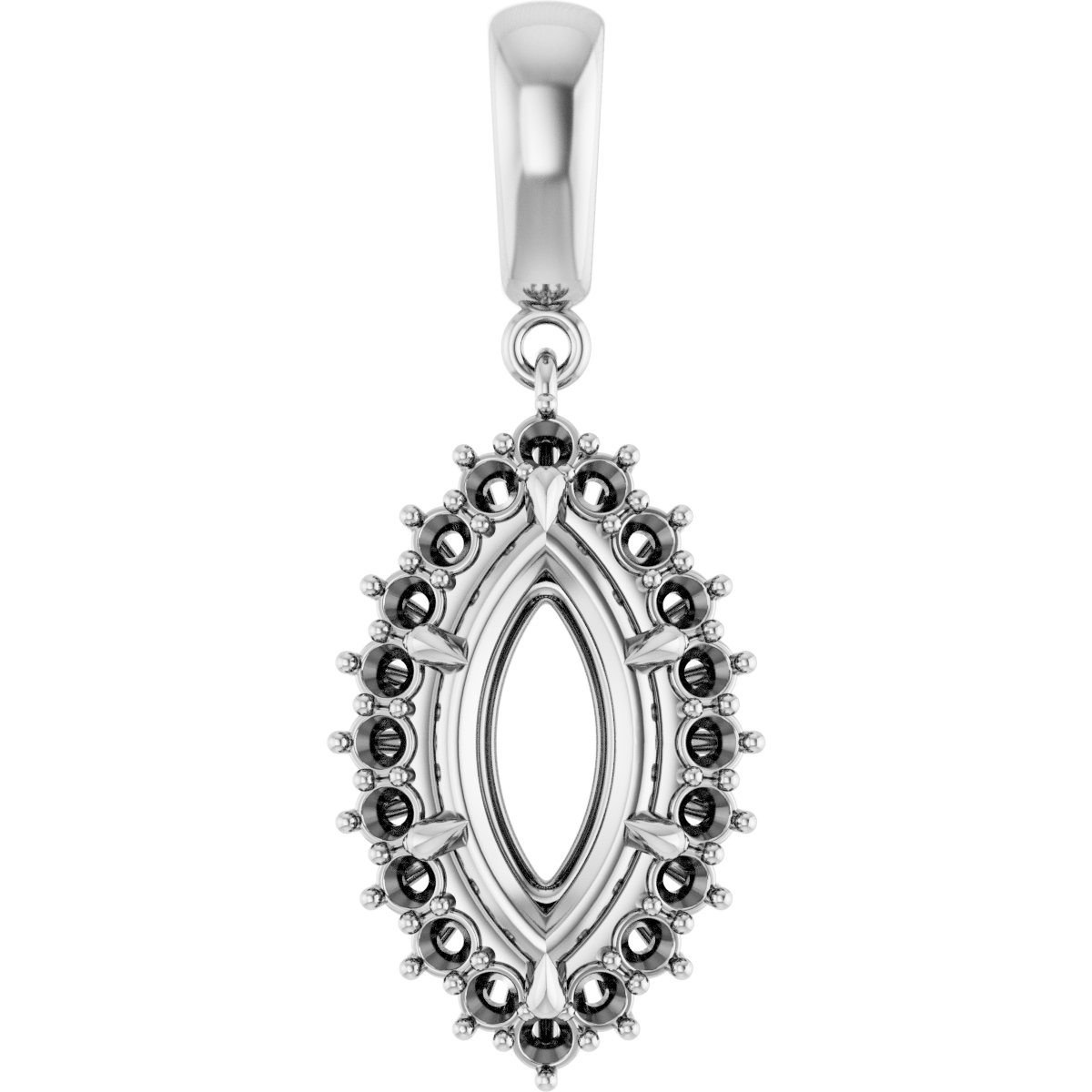 Halo-Style Pendant
