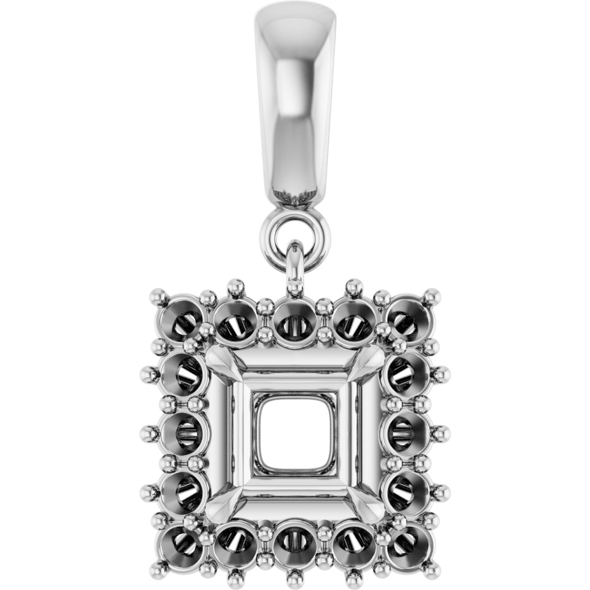 Halo-Style Pendant