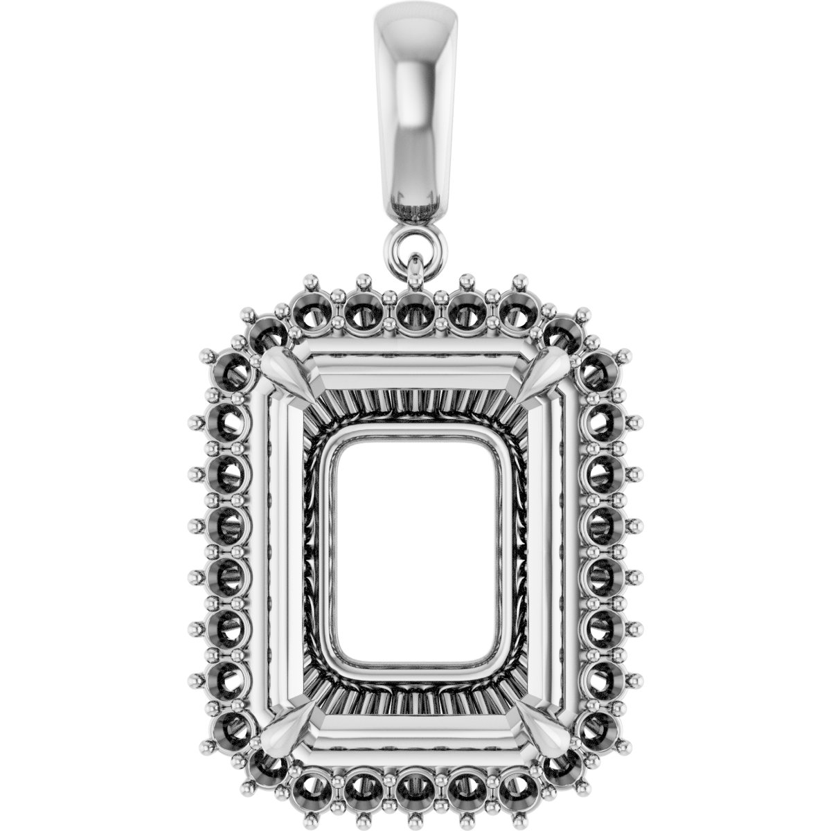 Halo-Style Pendant