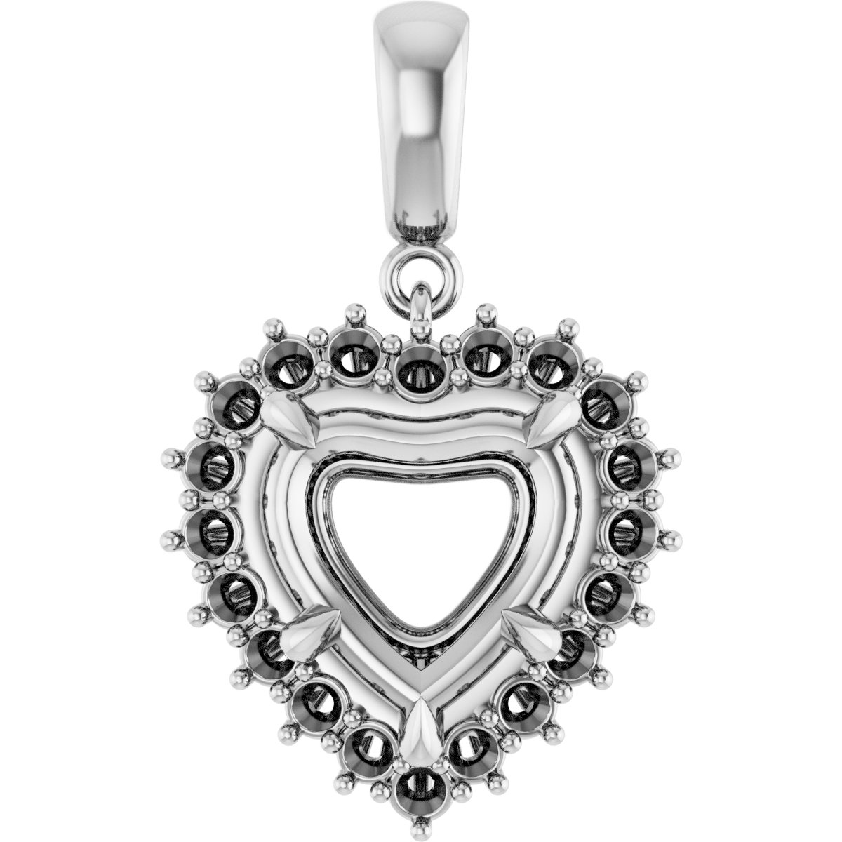 Halo-Style Pendant