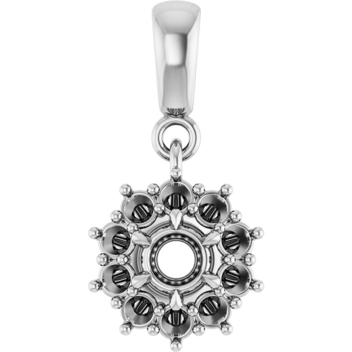 Halo-Style Pendant