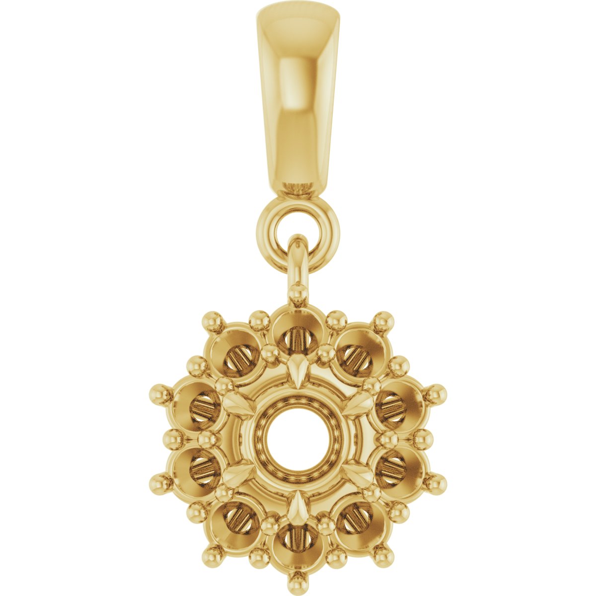 Halo-Style Pendant