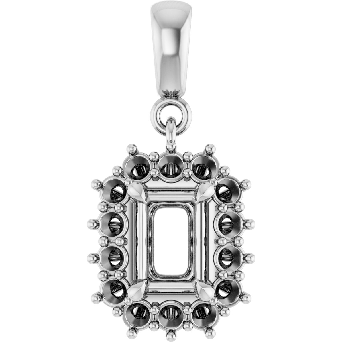 Halo-Style Pendant