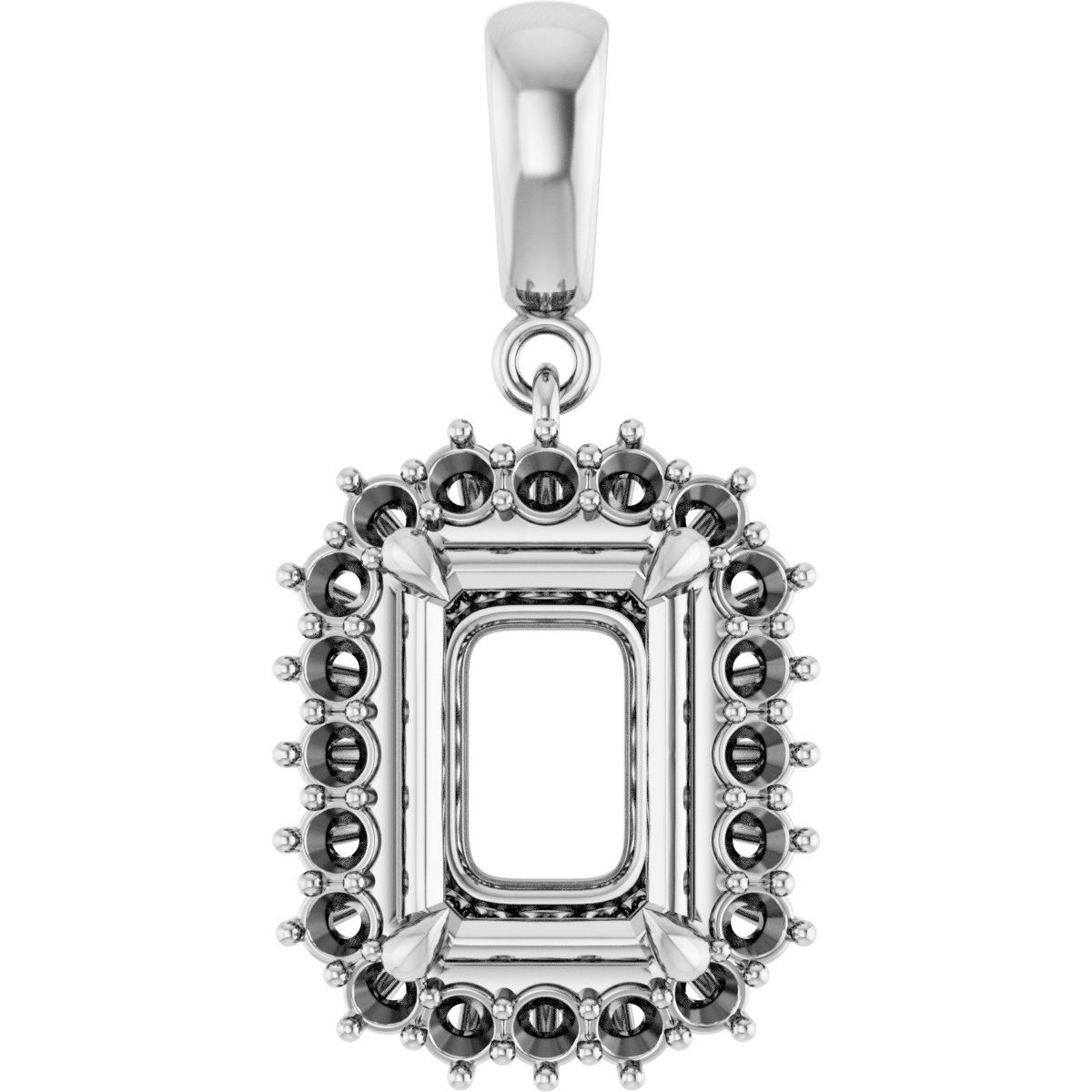 Halo-Style Pendant