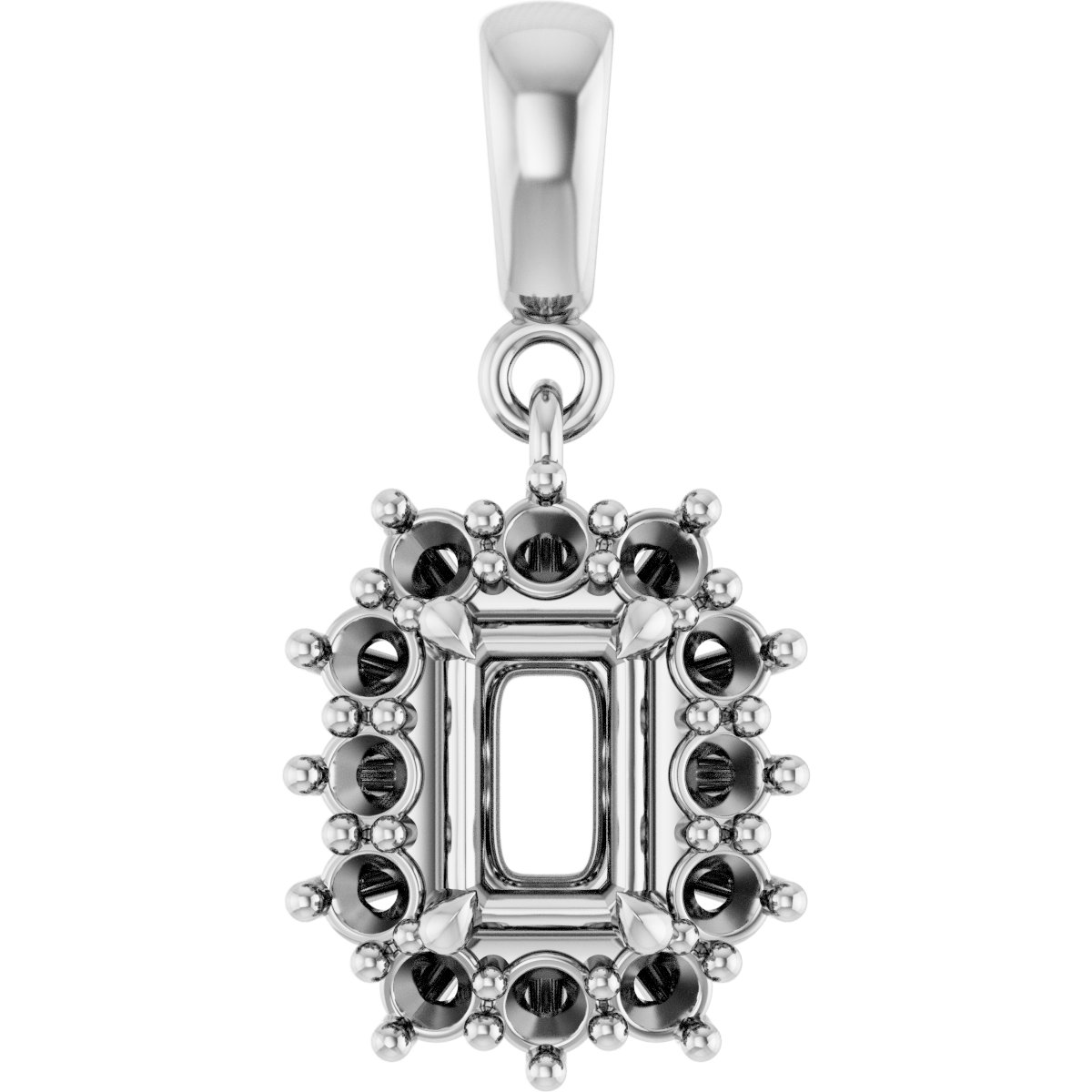 Halo-Style Pendant