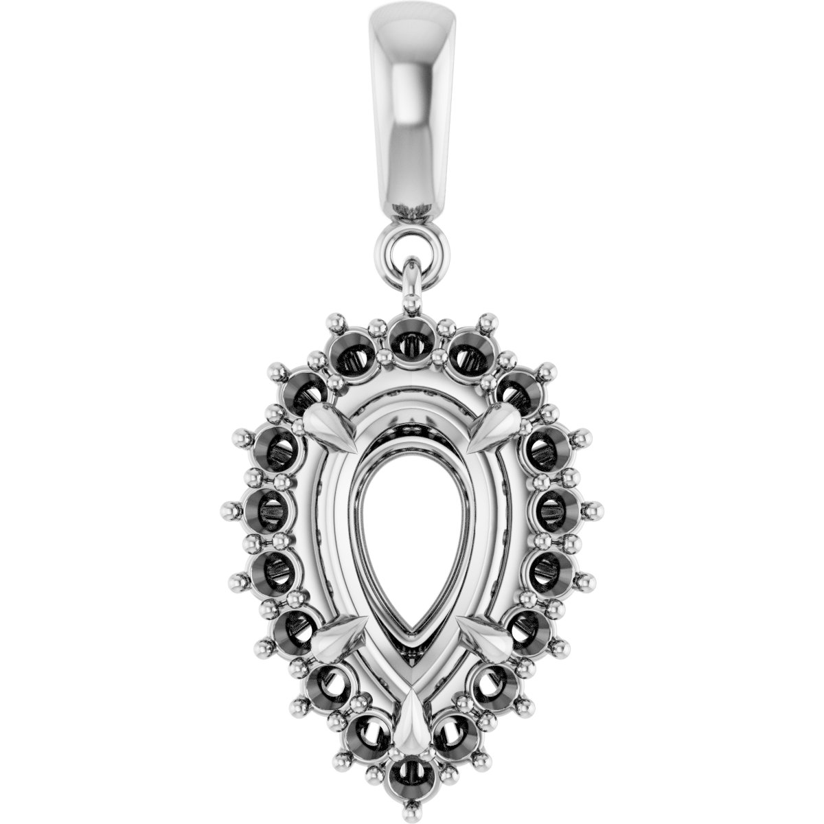 Halo-Style Pendant