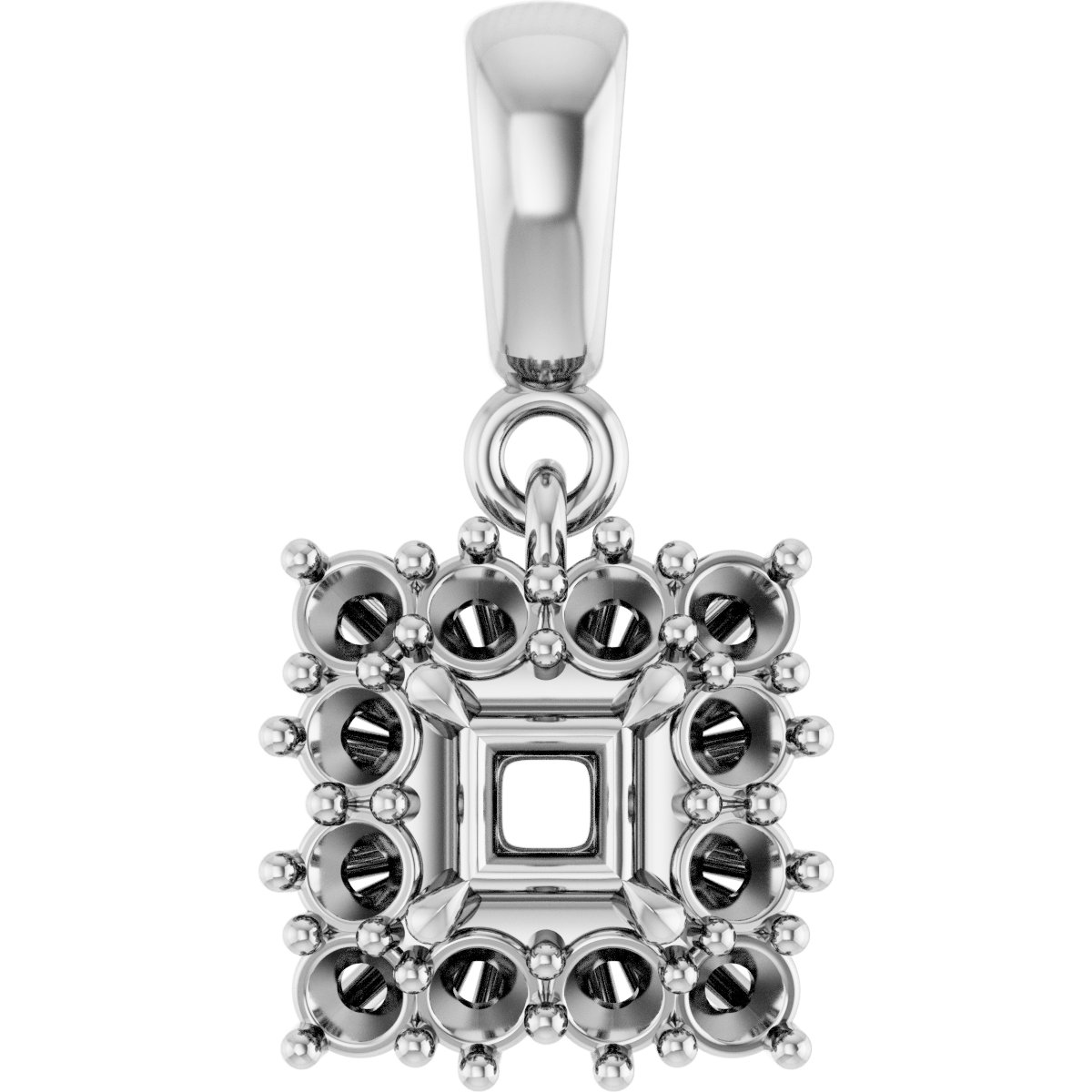 Halo-Style Pendant