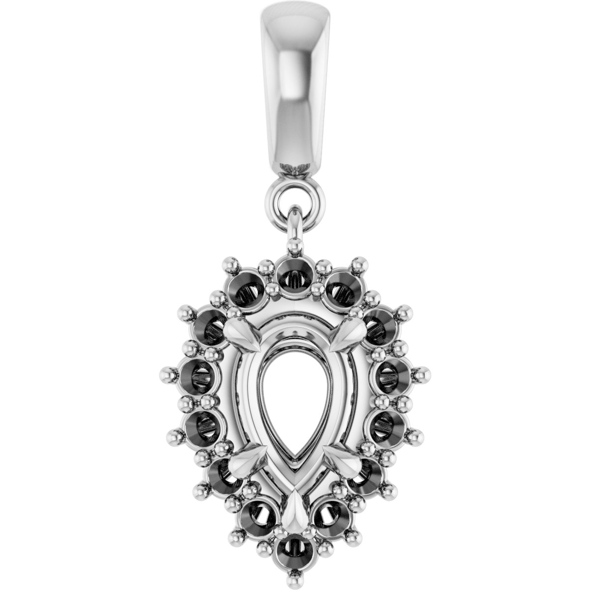 Halo-Style Pendant