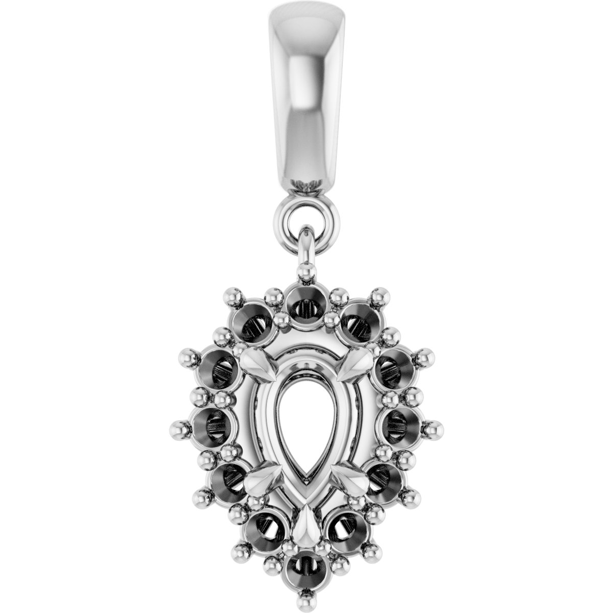Halo-Style Pendant