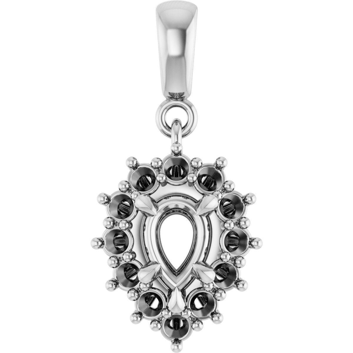 Halo-Style Pendant