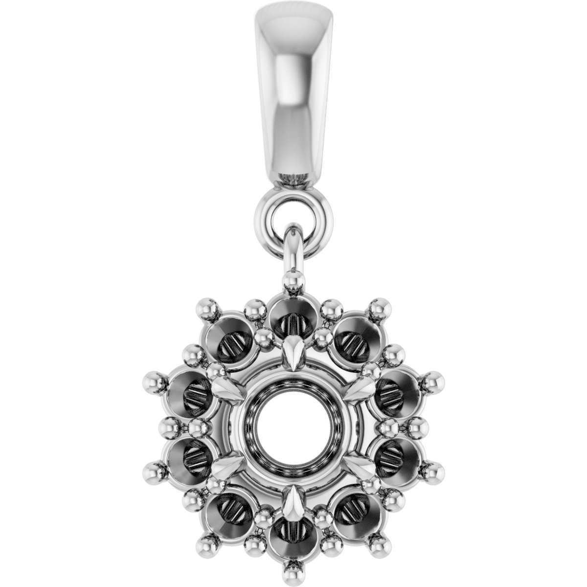 Halo-Style Pendant