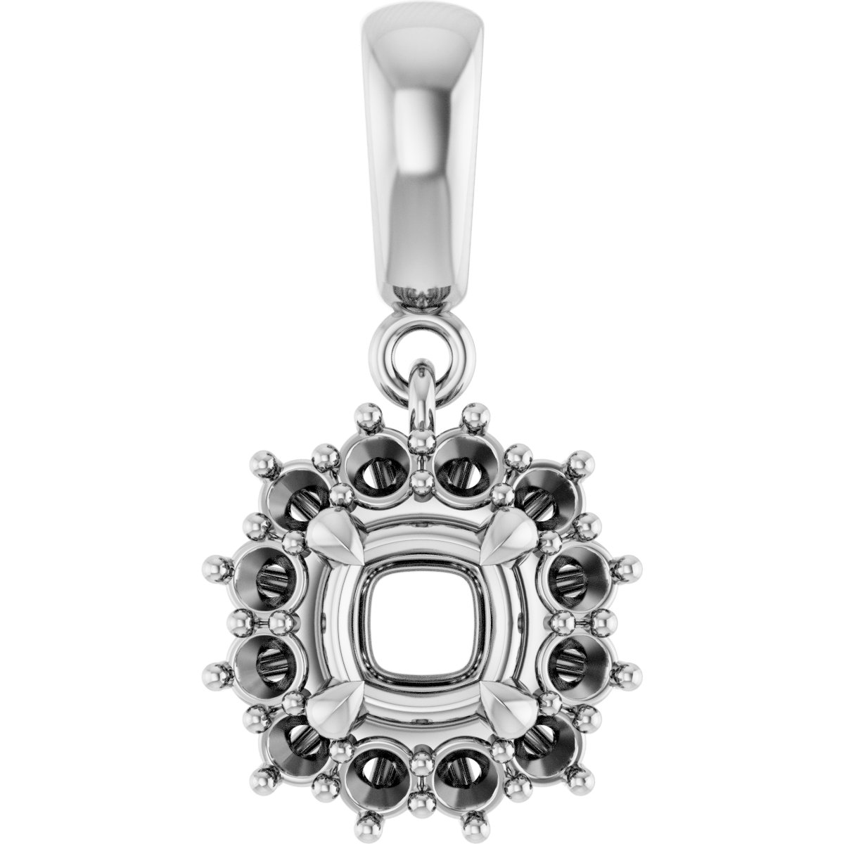 Halo-Style Pendant