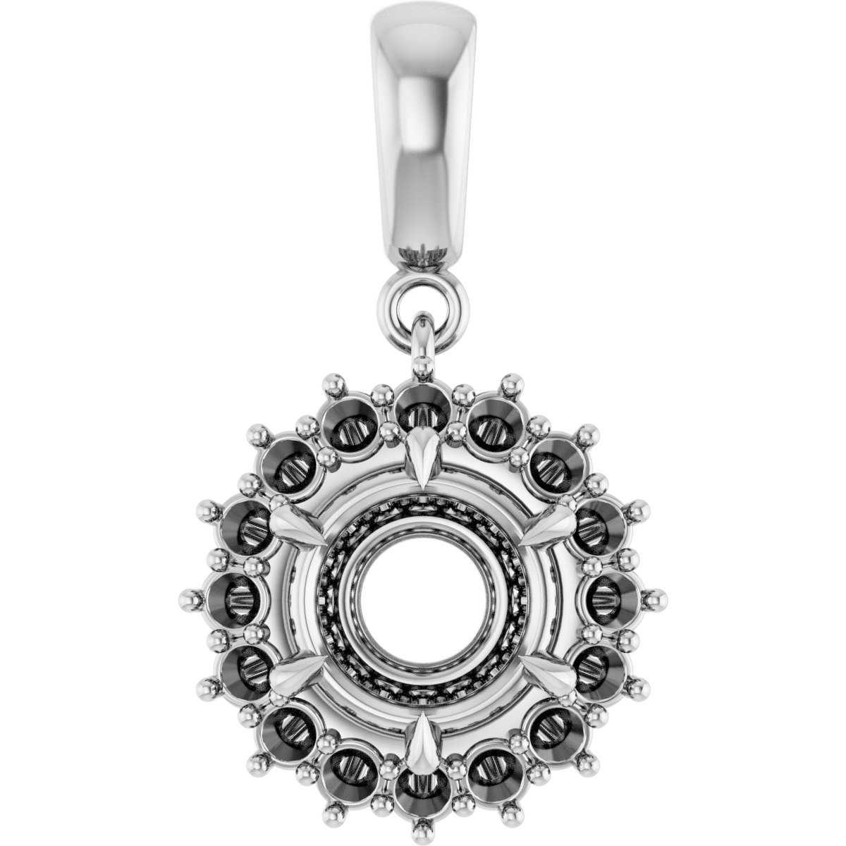 Halo-Style Pendant
