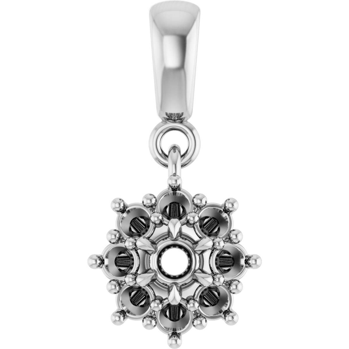 Halo-Style Pendant