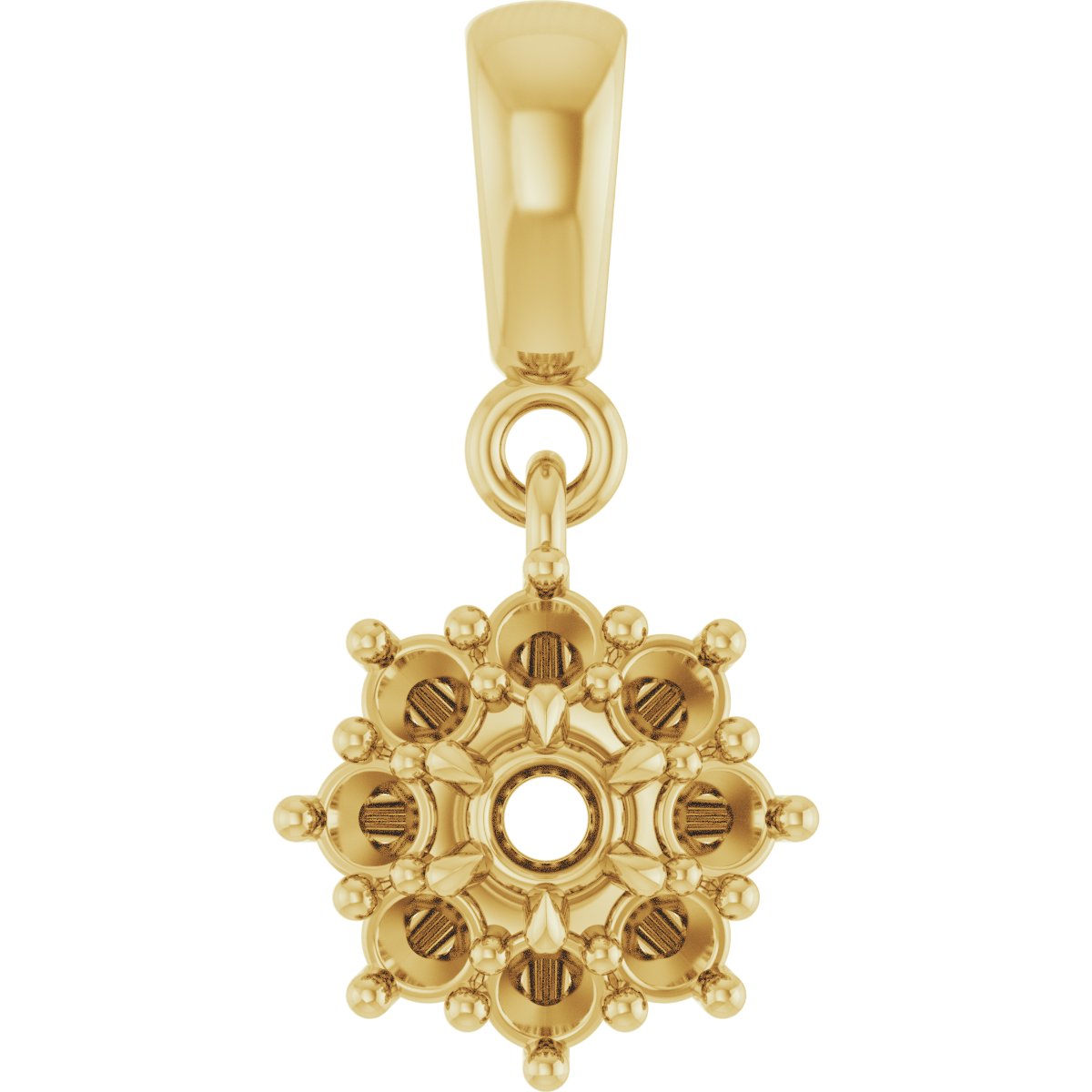 Halo-Style Pendant