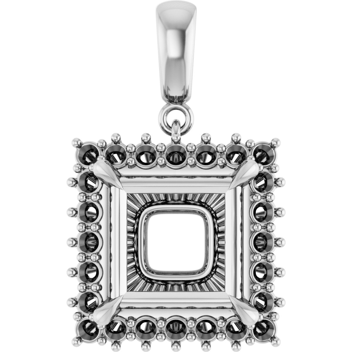 Halo-Style Pendant