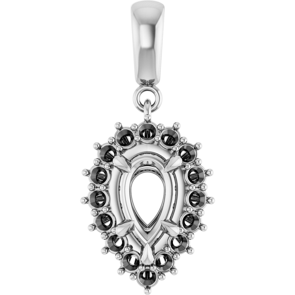 Halo-Style Pendant