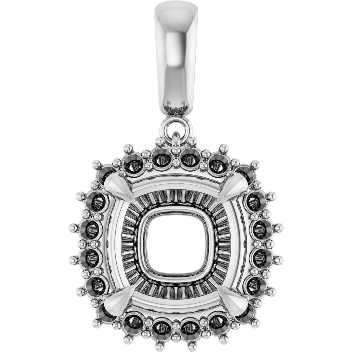Halo-Style Pendant