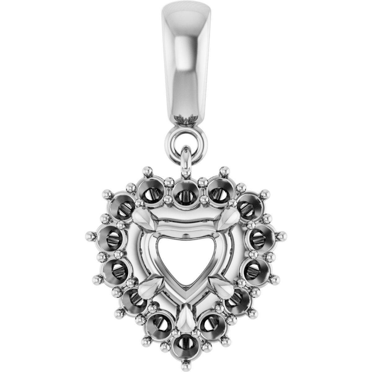 Halo-Style Pendant