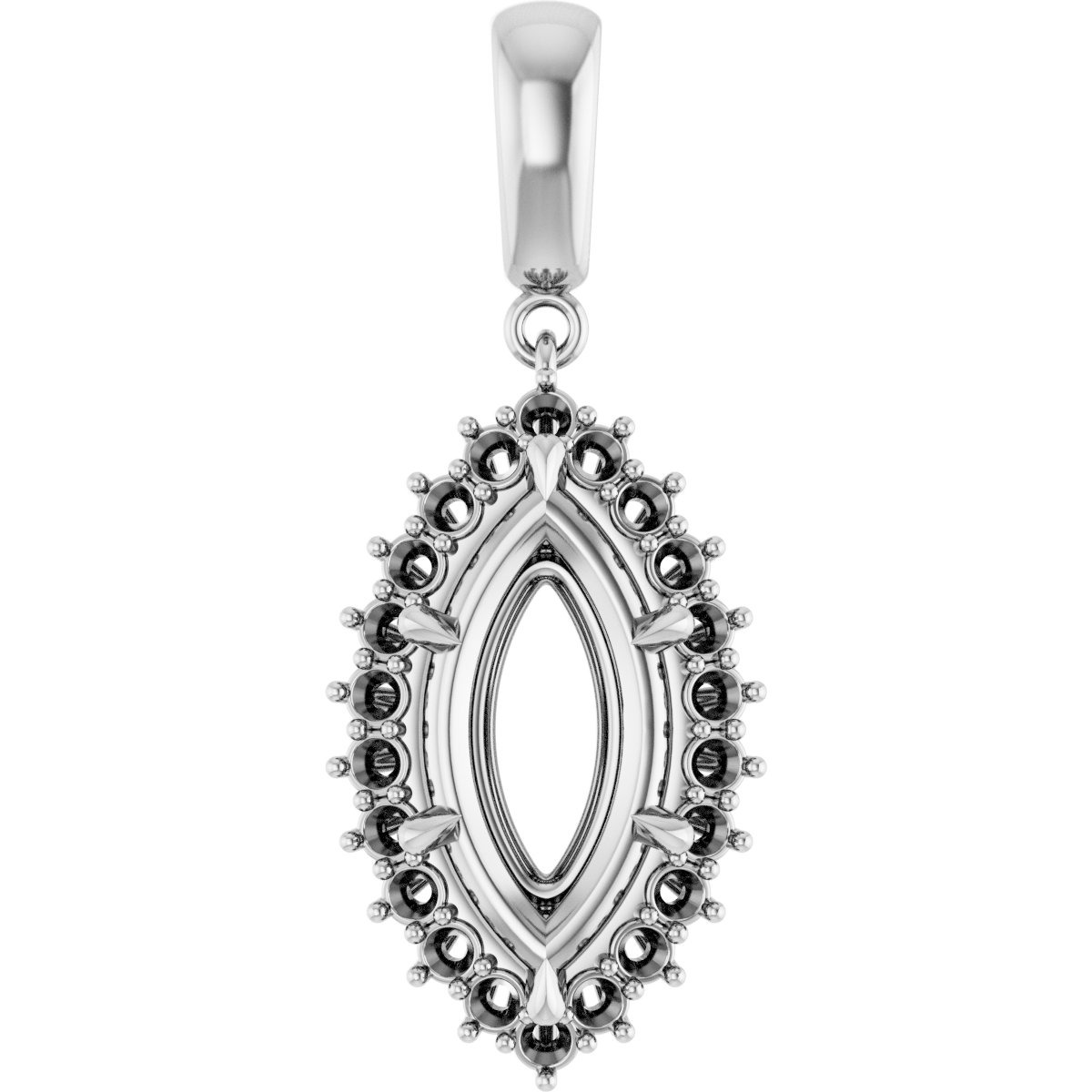 Halo-Style Pendant